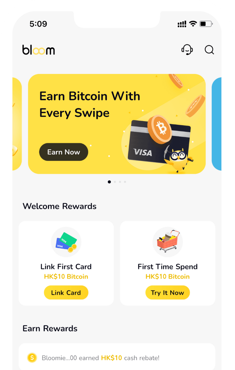 Bloom A  3.0 SPENDTOEARN Rewards Platform